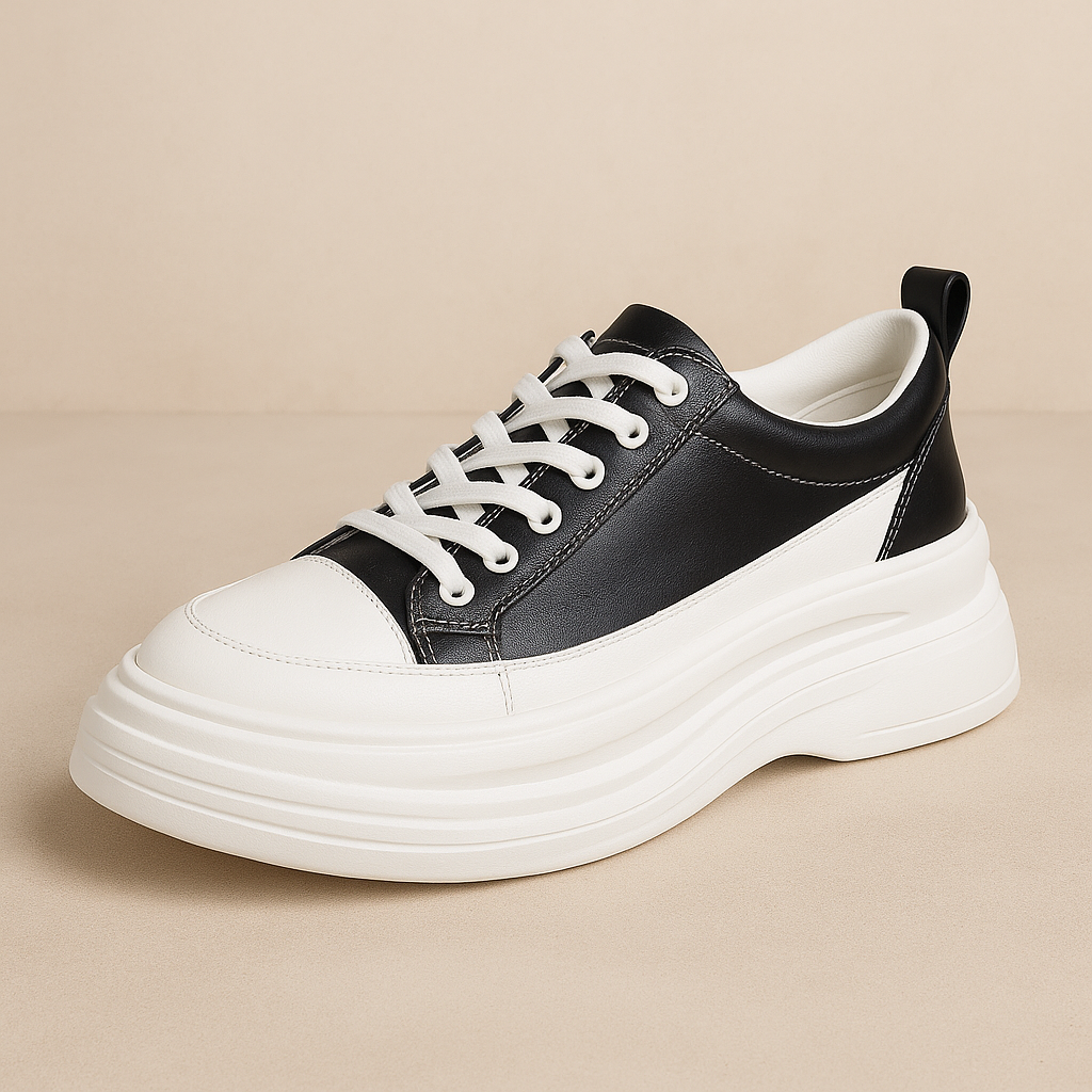 Kris | damsneaker med kontrastdetaljer