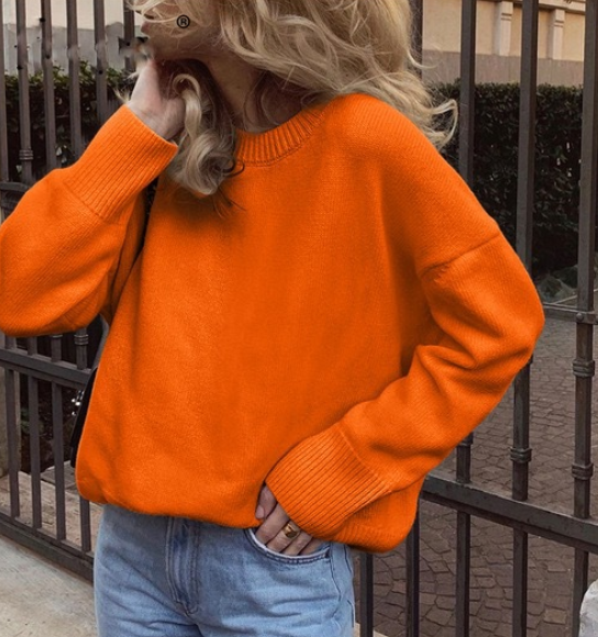 Lös tröja för kvinnor