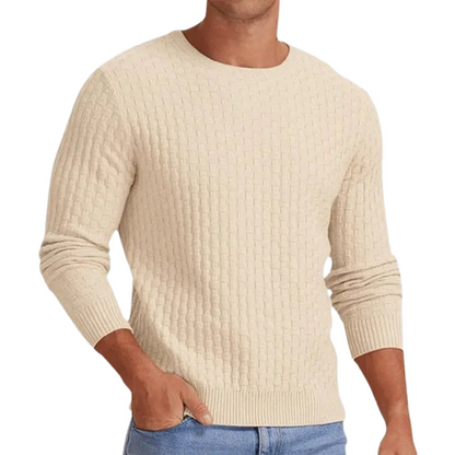 Herrstickad tröja - snygg och avslappnad