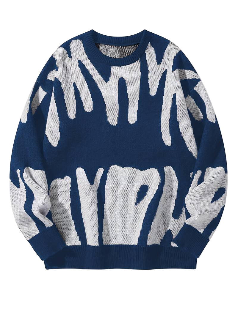 Snygg tröja tillverkad i en bomullsblandning