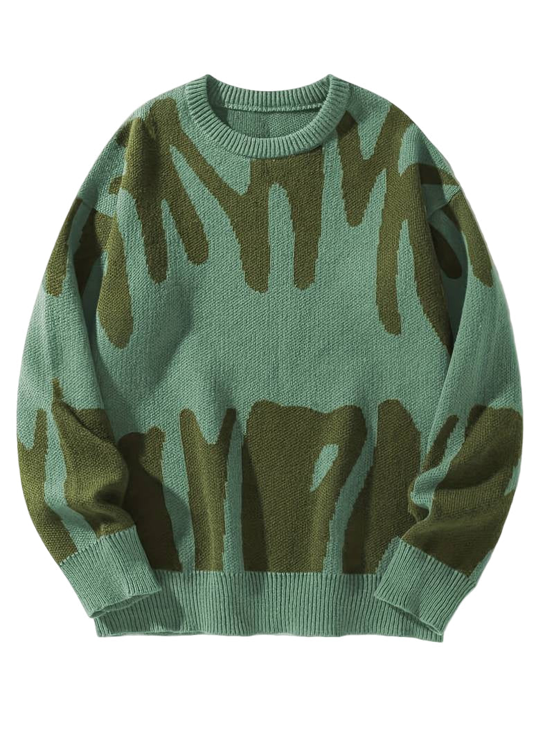 Snygg tröja tillverkad i en bomullsblandning