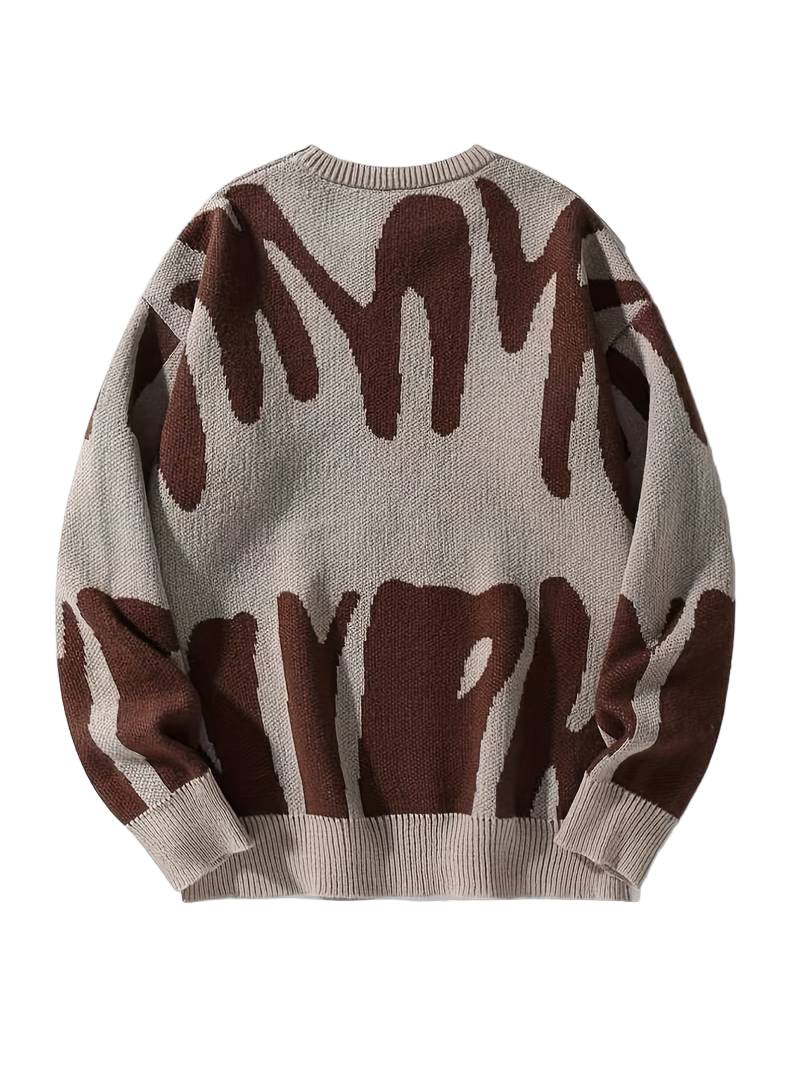 Snygg tröja tillverkad i en bomullsblandning