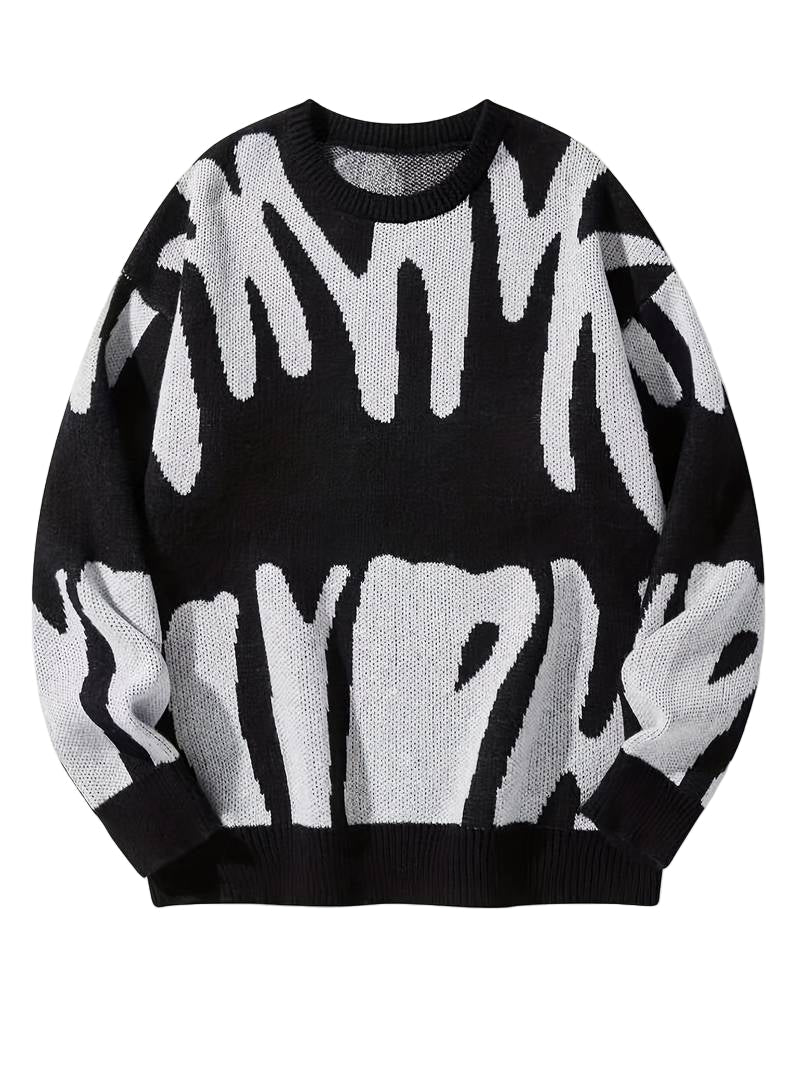 Snygg tröja tillverkad i en bomullsblandning