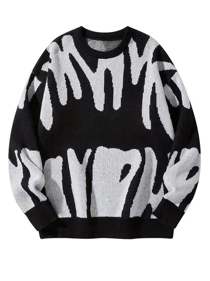 Snygg tröja tillverkad i en bomullsblandning