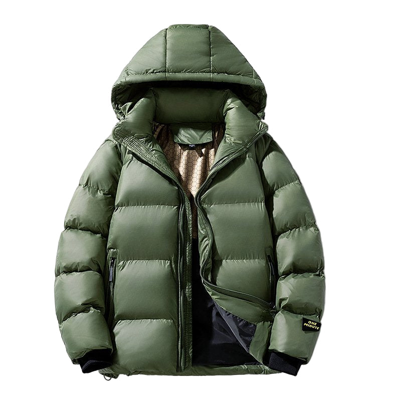 Isolerad pufferjacka för män
