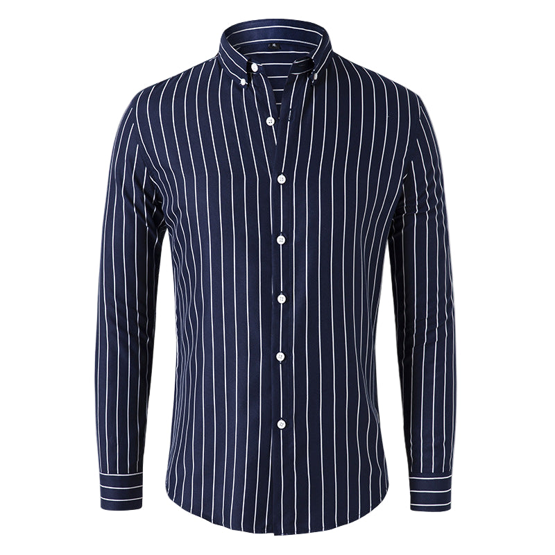 Randig skjorta för män