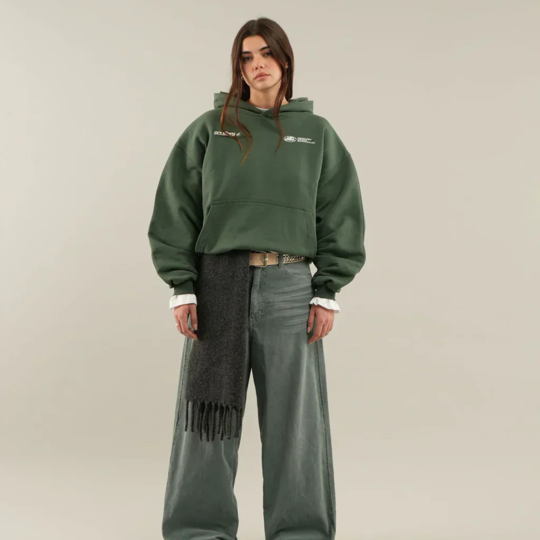 Stilren vinterhoodie