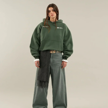 Stilren vinterhoodie